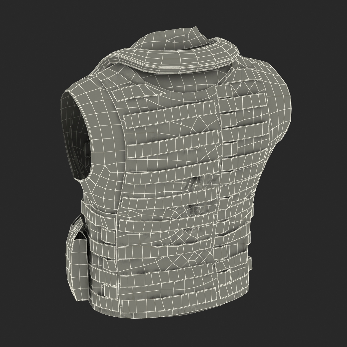 3D US Military Vest