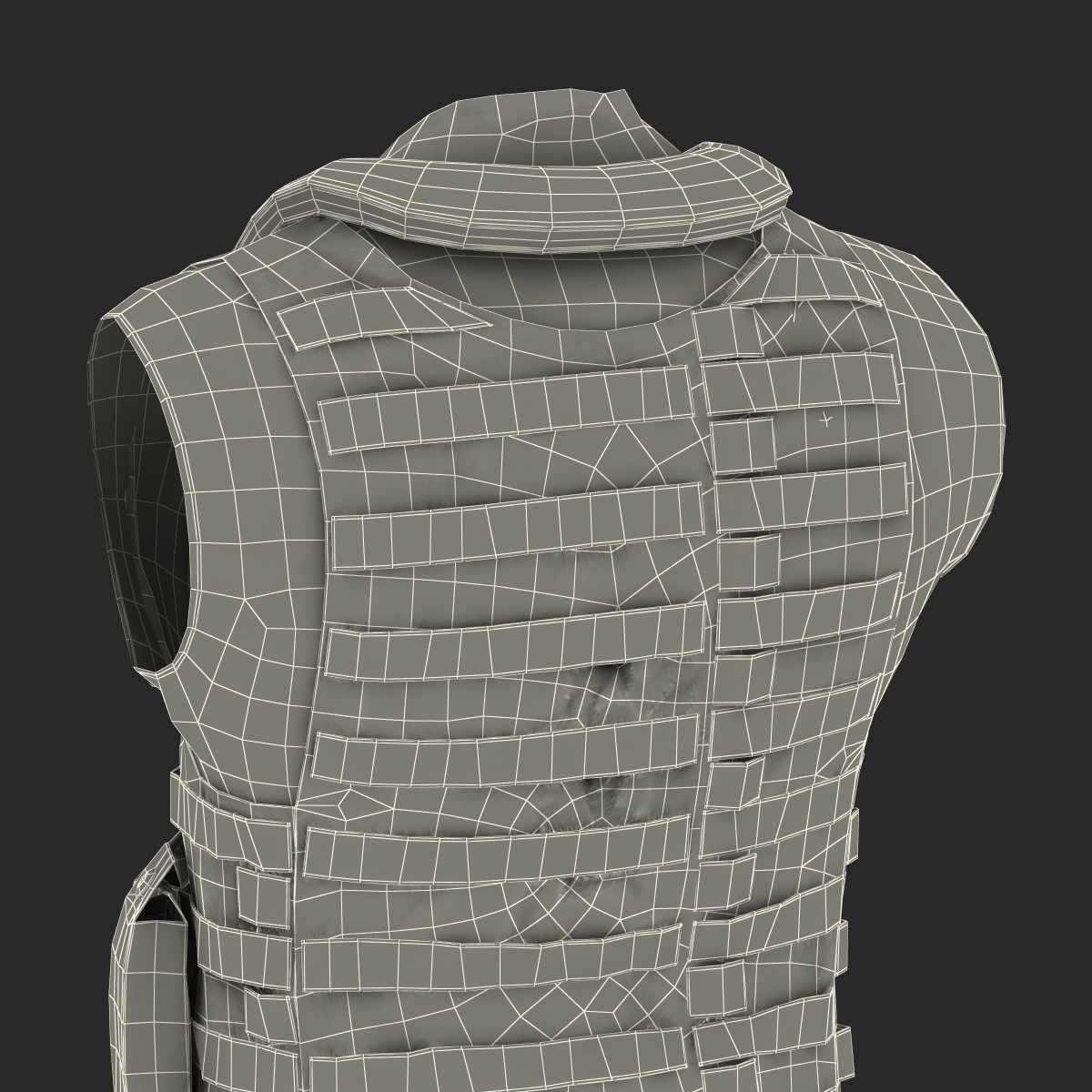 3D US Military Vest