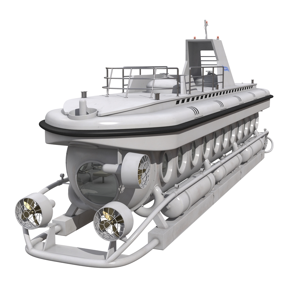 Tourist Submarine Mark V 3D model