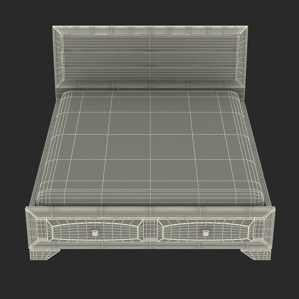 Bed 5 3D model