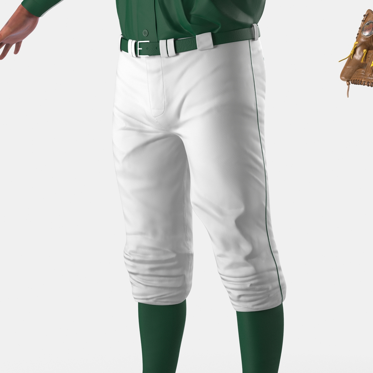 3D Baseball Player Generic model