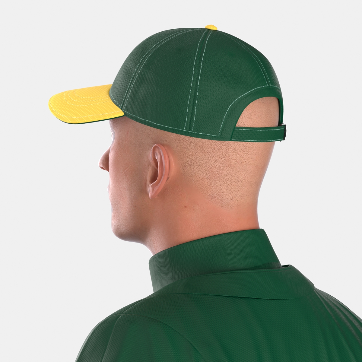 3D model Baseball Player Generic 2