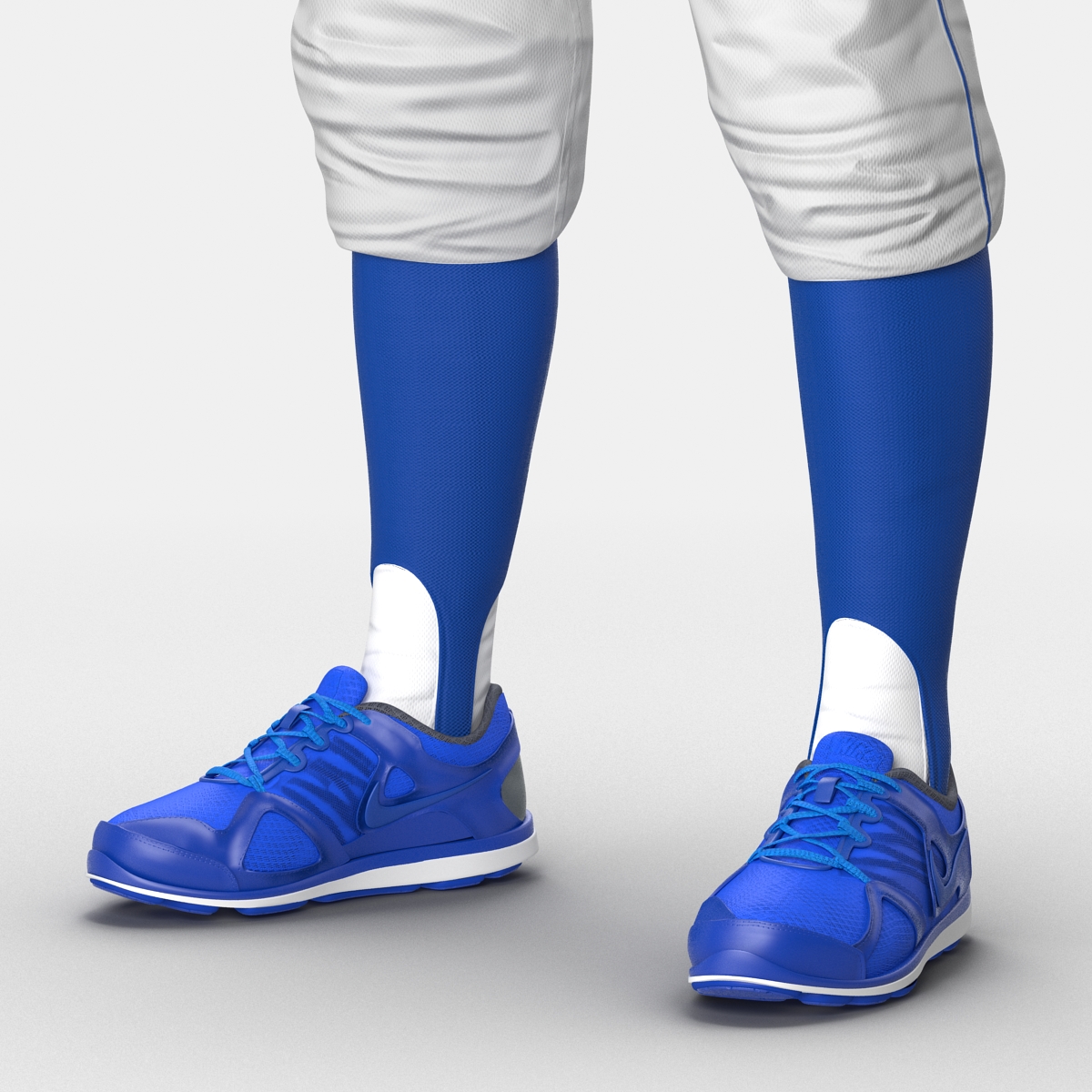 3D model Baseball Player Generic 4