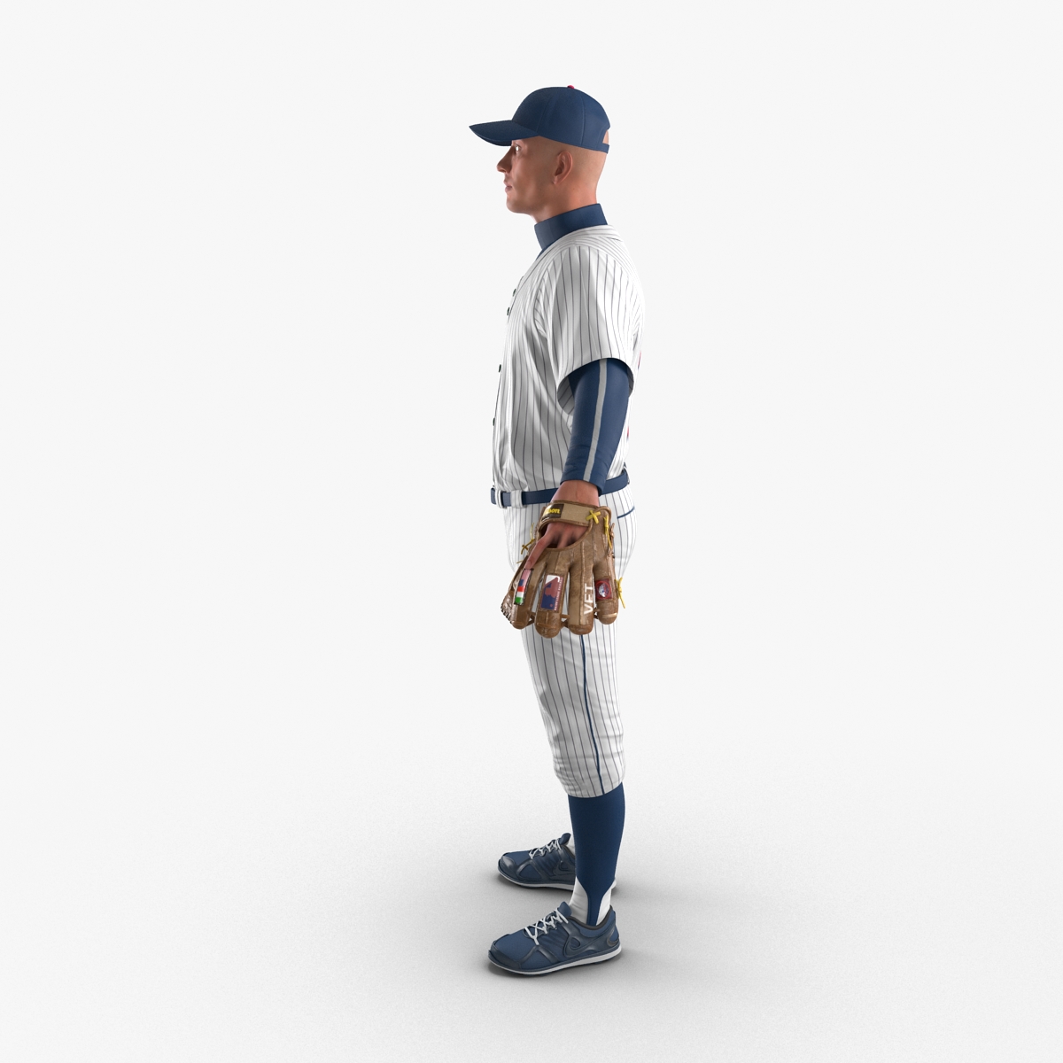 3D model Baseball Player Generic 6