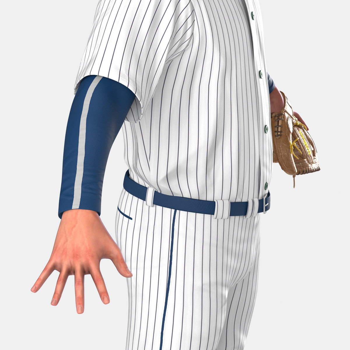 3D model Baseball Player Generic 6