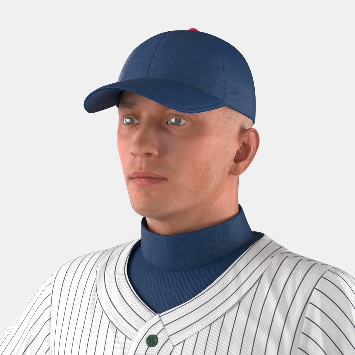 3D model Baseball Player Generic 6