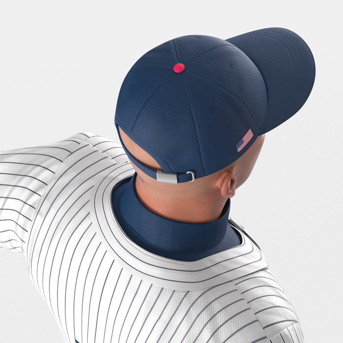 3D model Baseball Player Generic 6