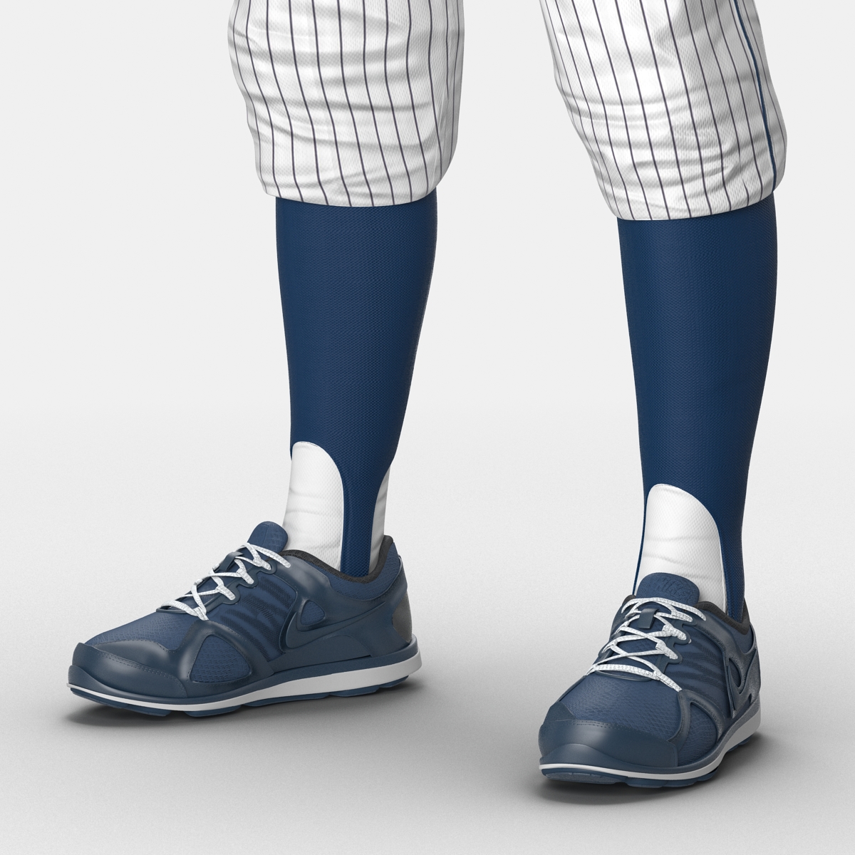 3D model Baseball Player Generic 6