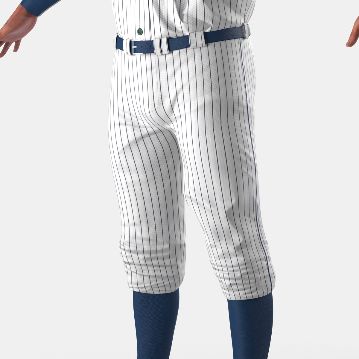 3D model Baseball Player Generic 5