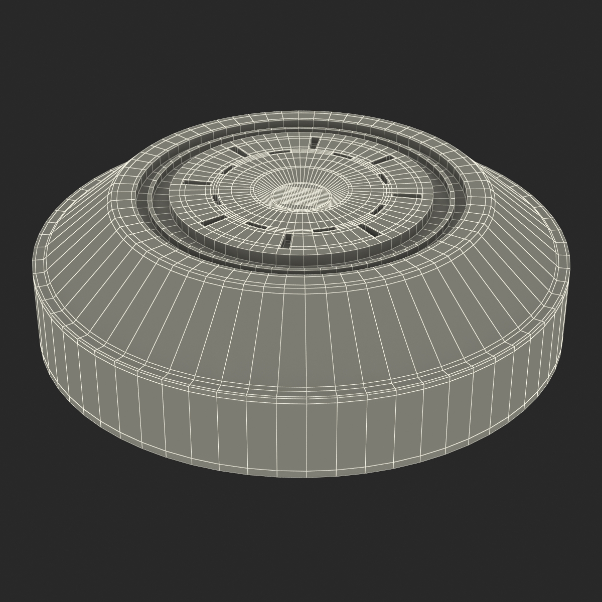 Industrial Anodized End Cap 3 3D model