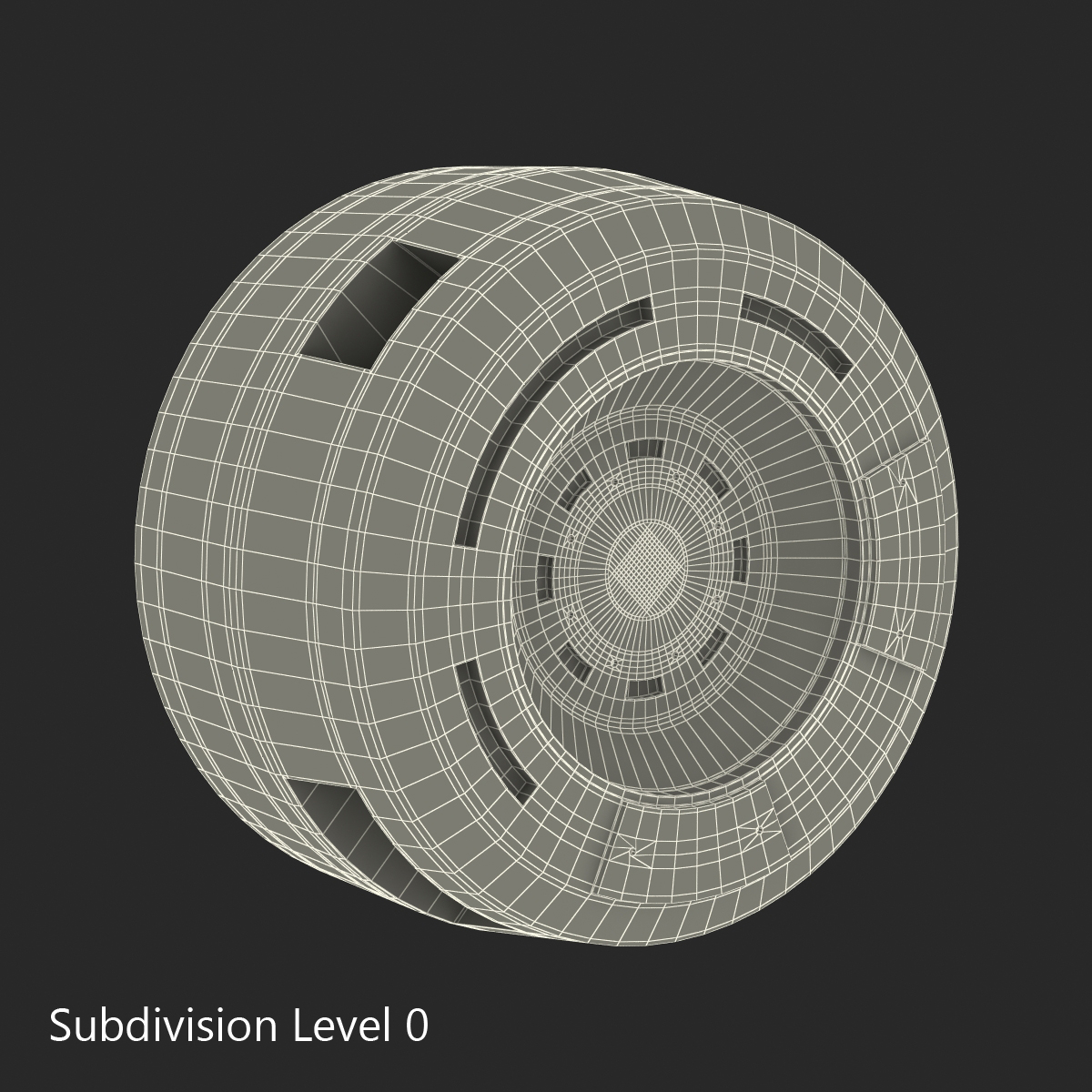 3D model Industrial End Cap 4