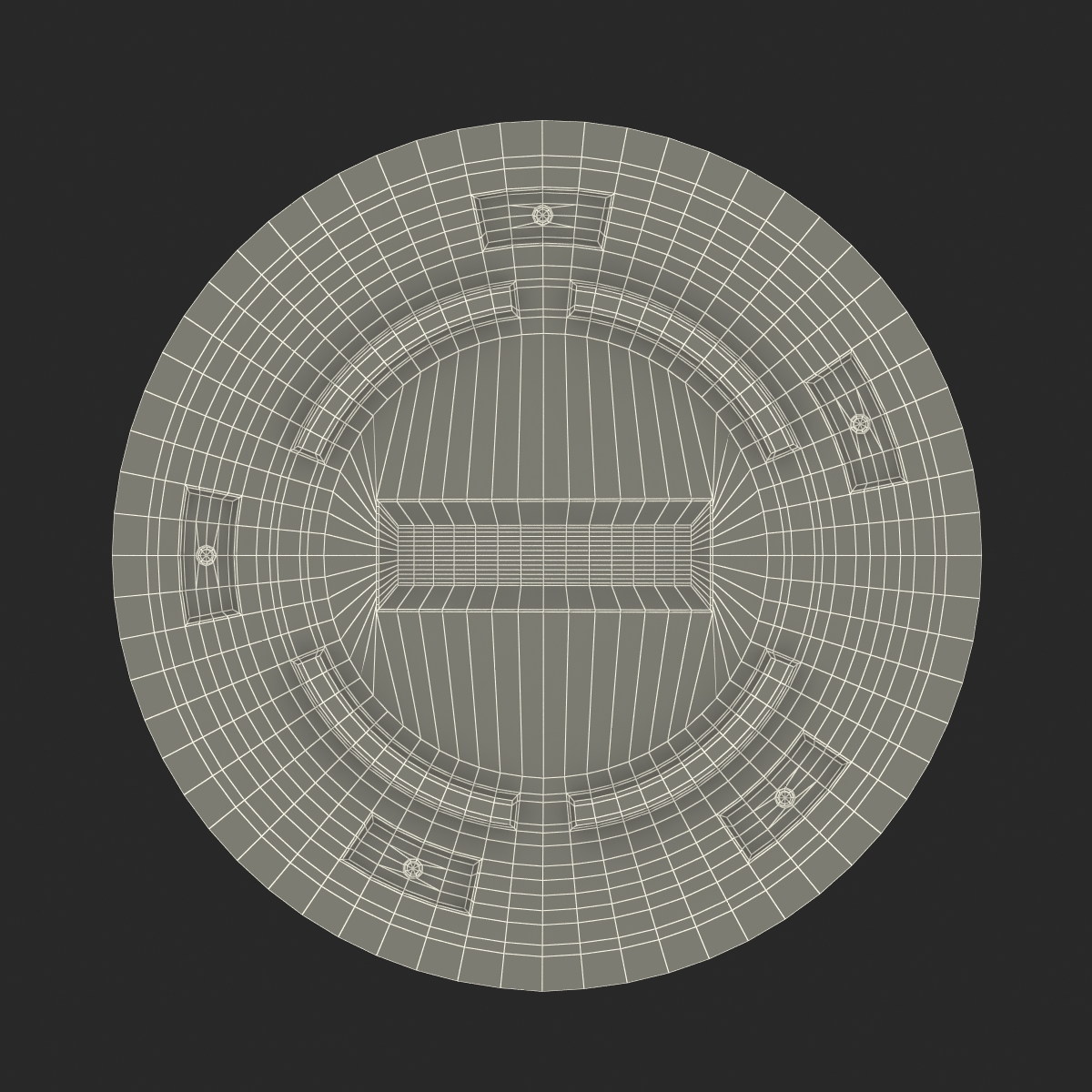 3D model Industrial End Cap 6