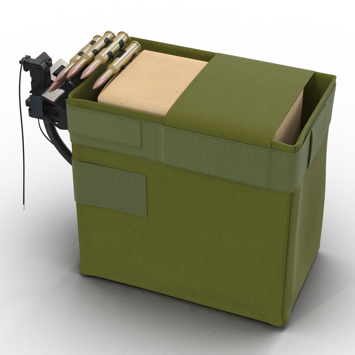 3D Ammo Box for Machine Gun 2