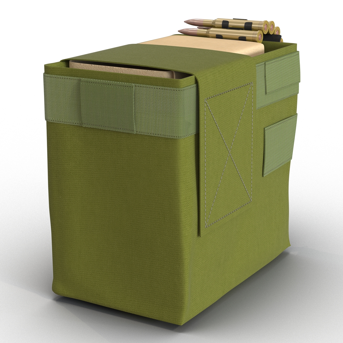 3D Ammo Box for Machine Gun 2