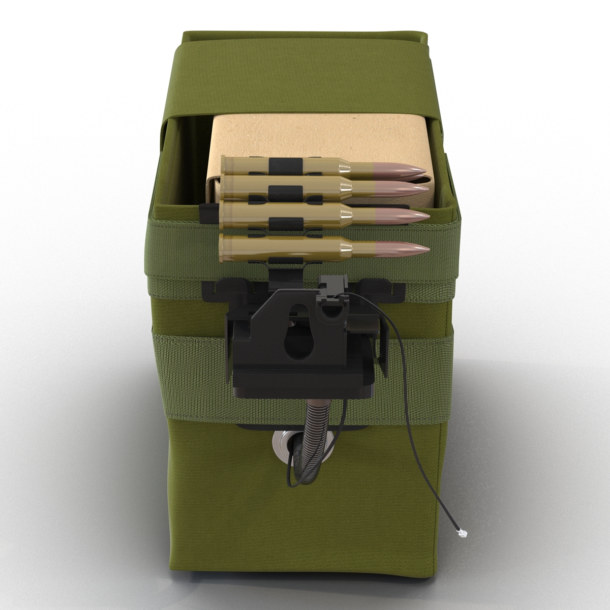 3D Ammo Box for Machine Gun 2