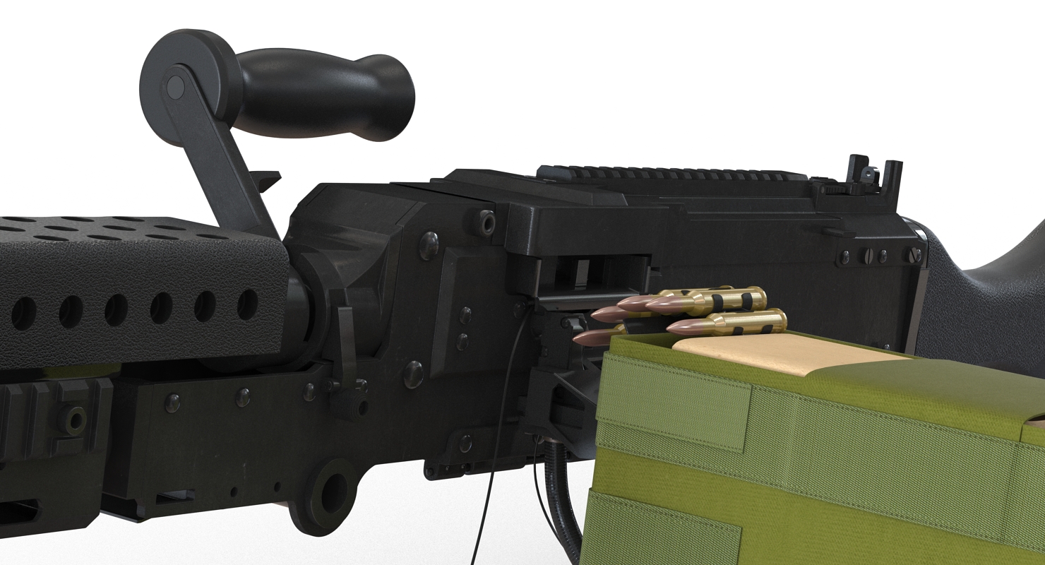 3D M240 Machine Gun