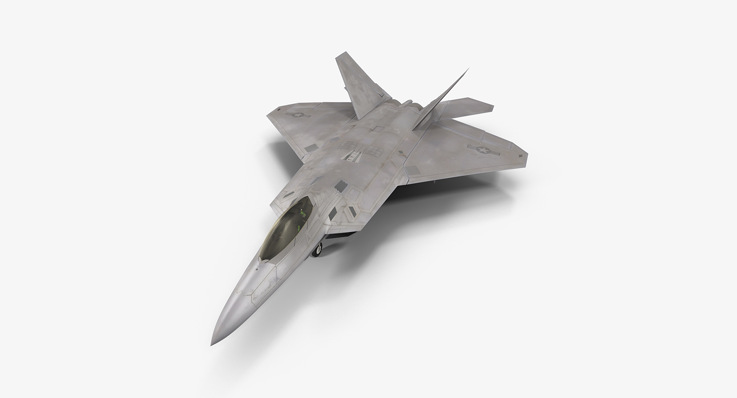 3D F 22 Raptor