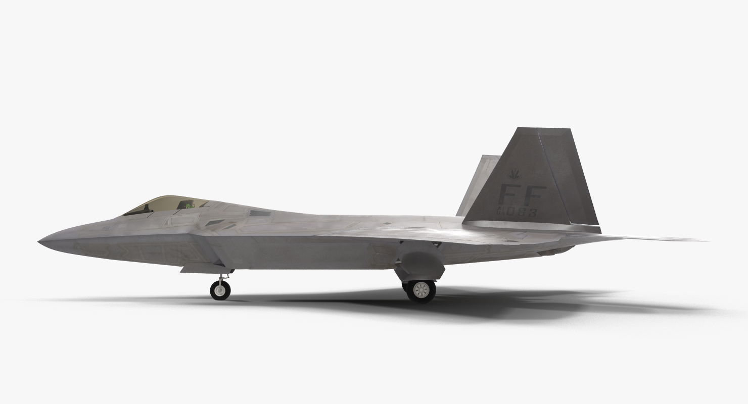 3D F 22 Raptor