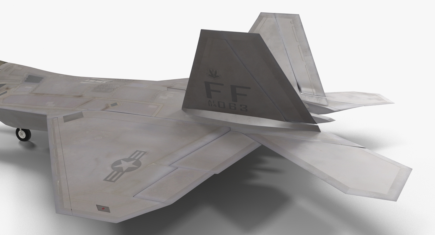 3D F 22 Raptor