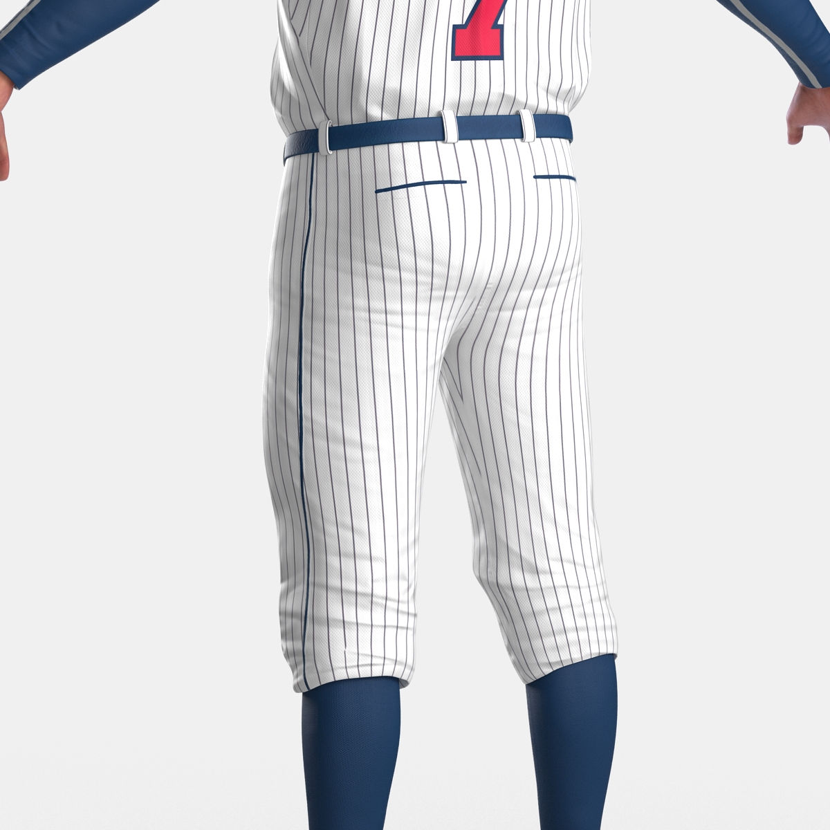 3D Baseball Player Twins 2 model