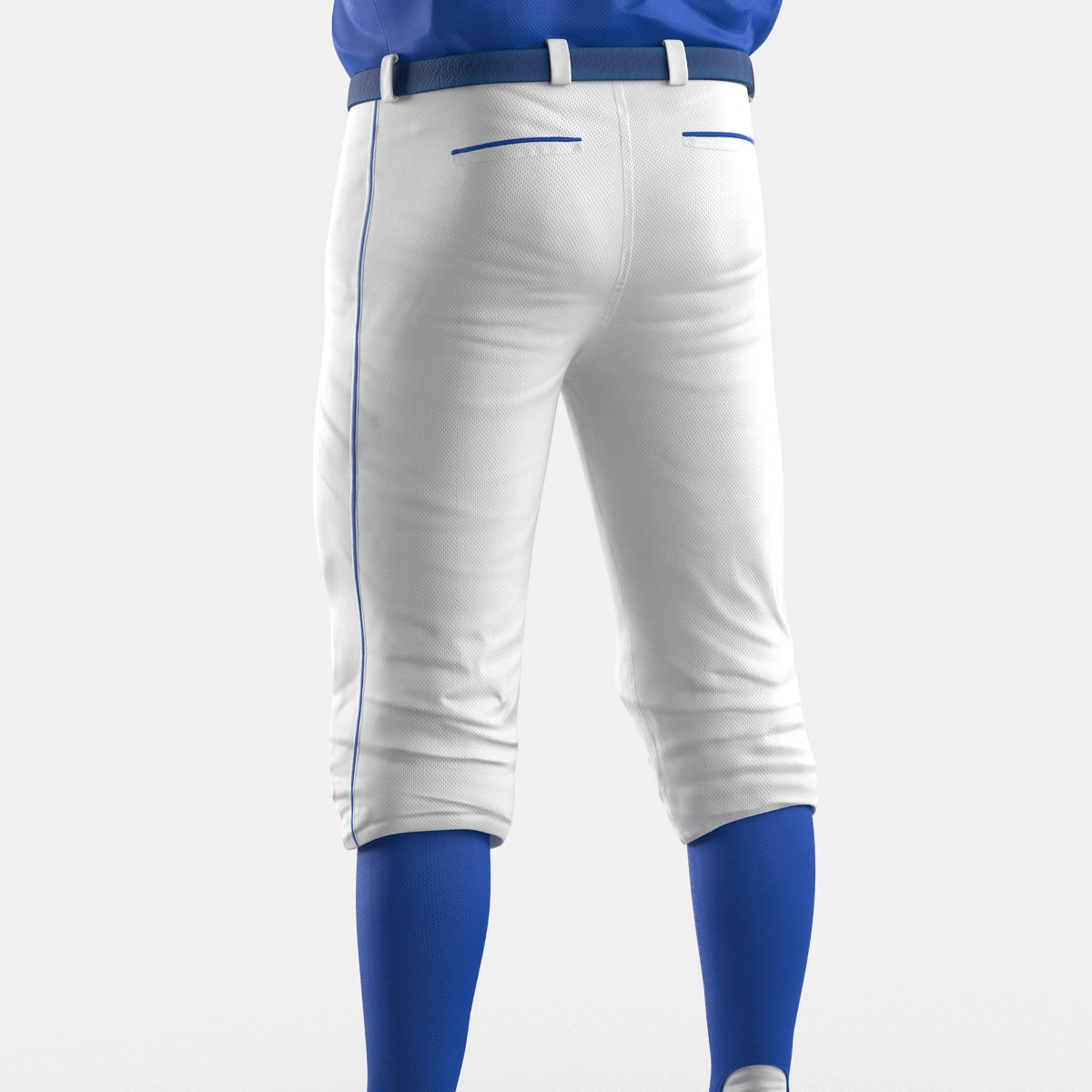 Baseball Player Outfit Mets 3 3D model