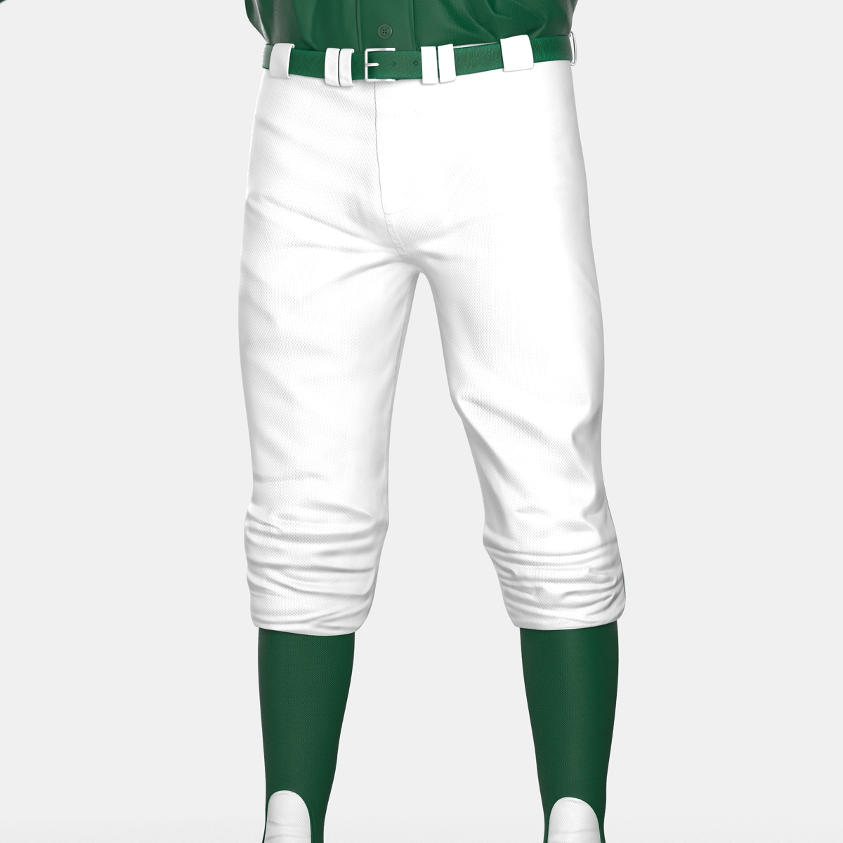 Baseball Player Outfit Athletics 3 3D model