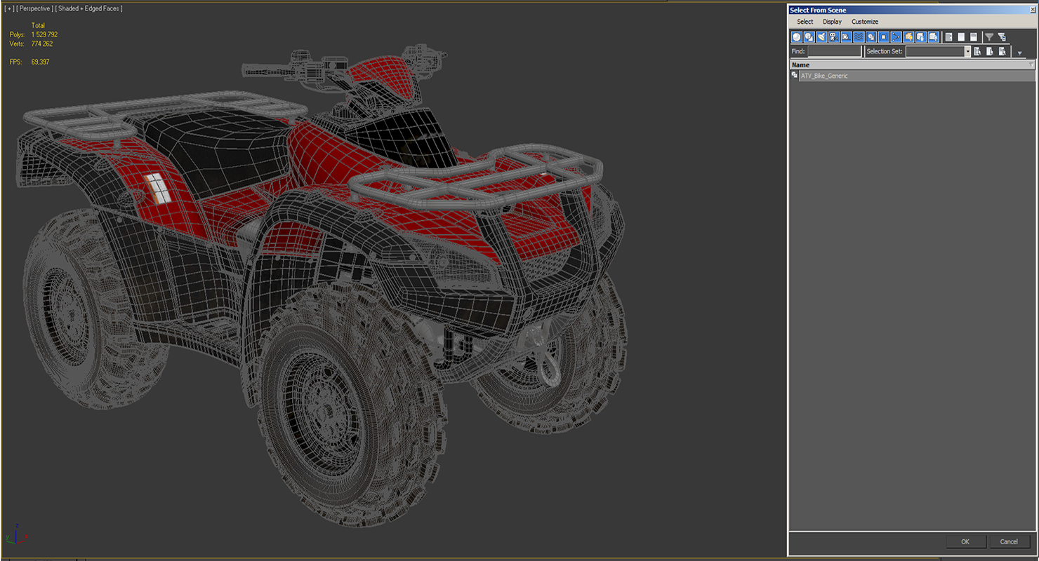 3D ATV Bike Generic