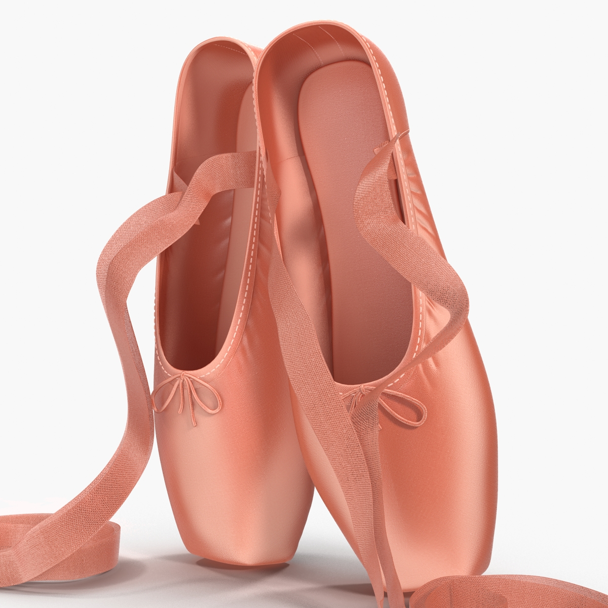 Pink Ballet Shoes 3D