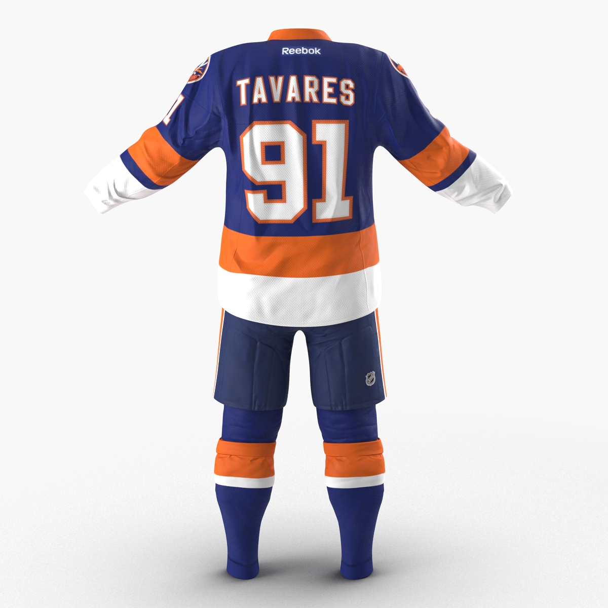 Hockey Clothes Islanders 3D model