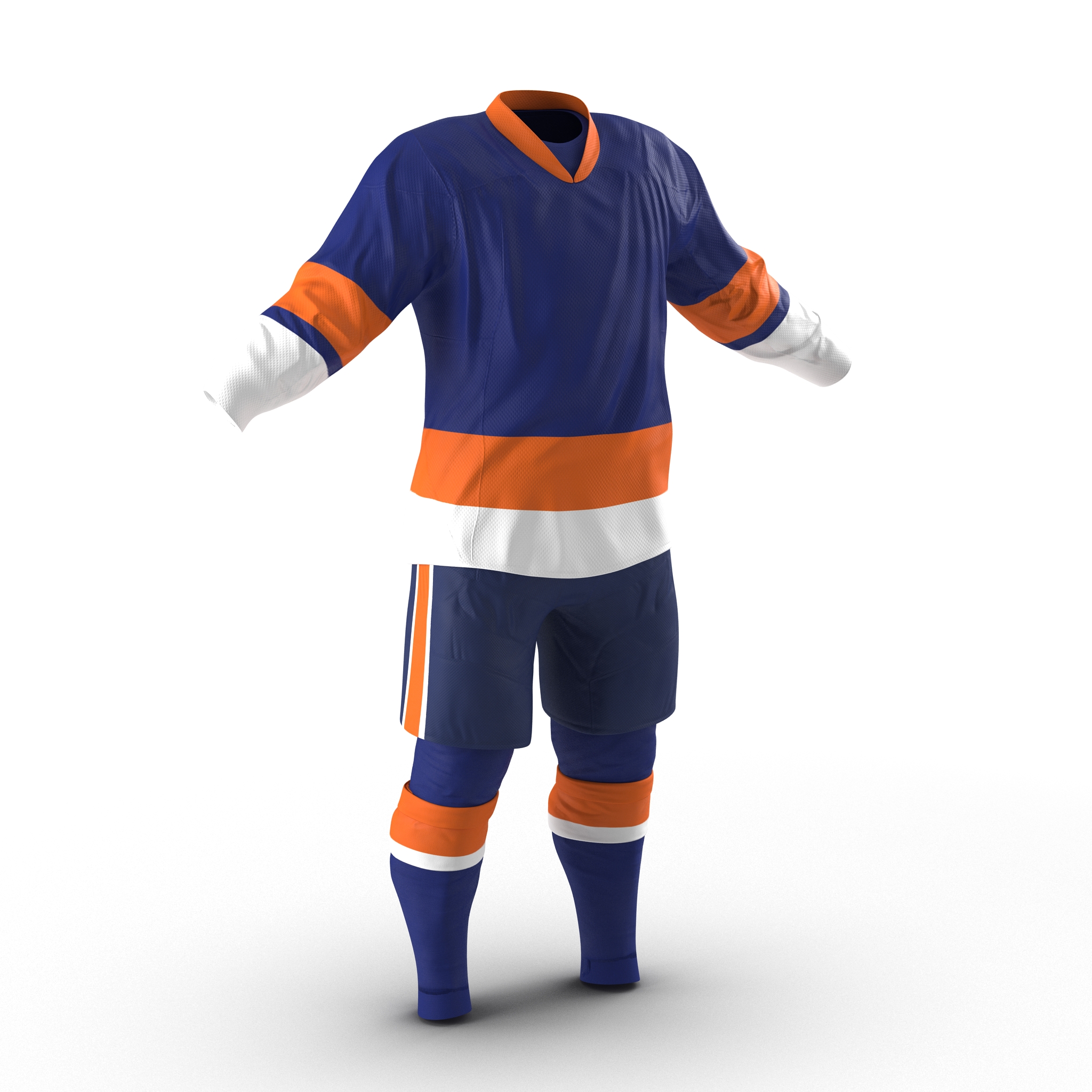 Hockey Clothes Generic 3 3D model