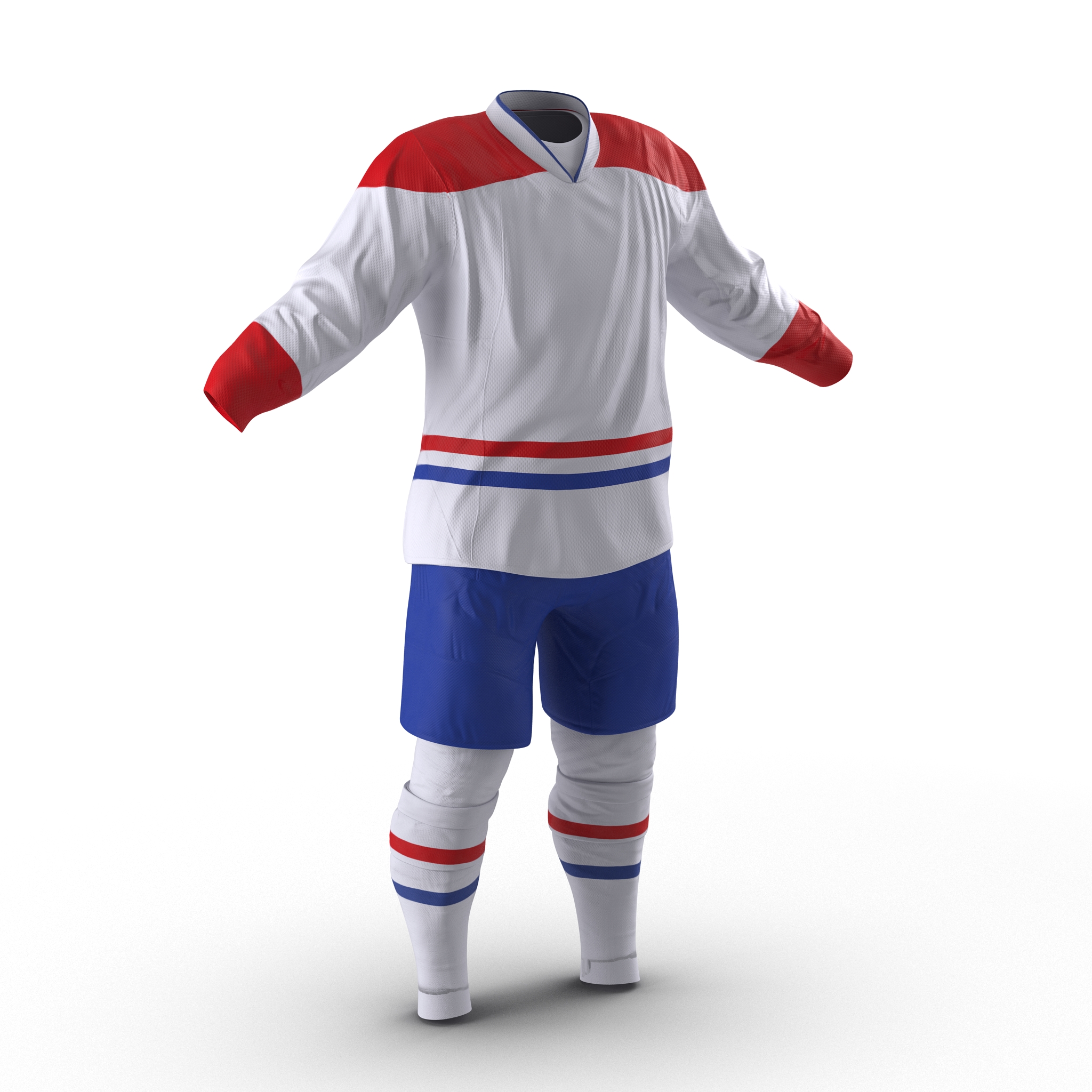 Hockey Clothes Generic 4 3D model