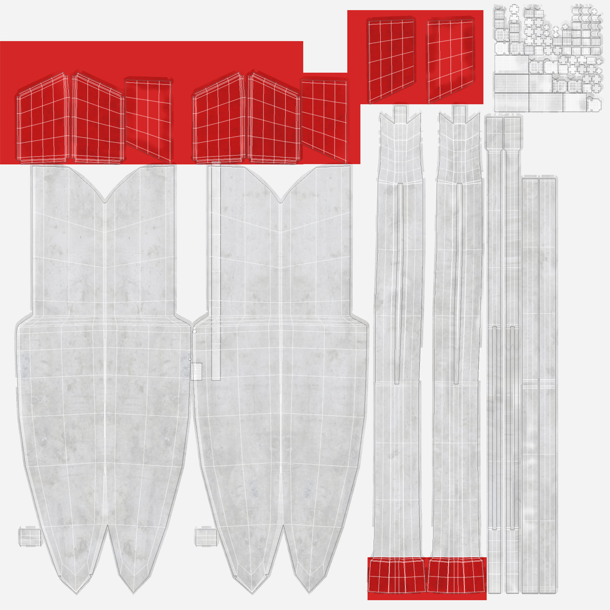 3D Small Sail Catamaran Generic model