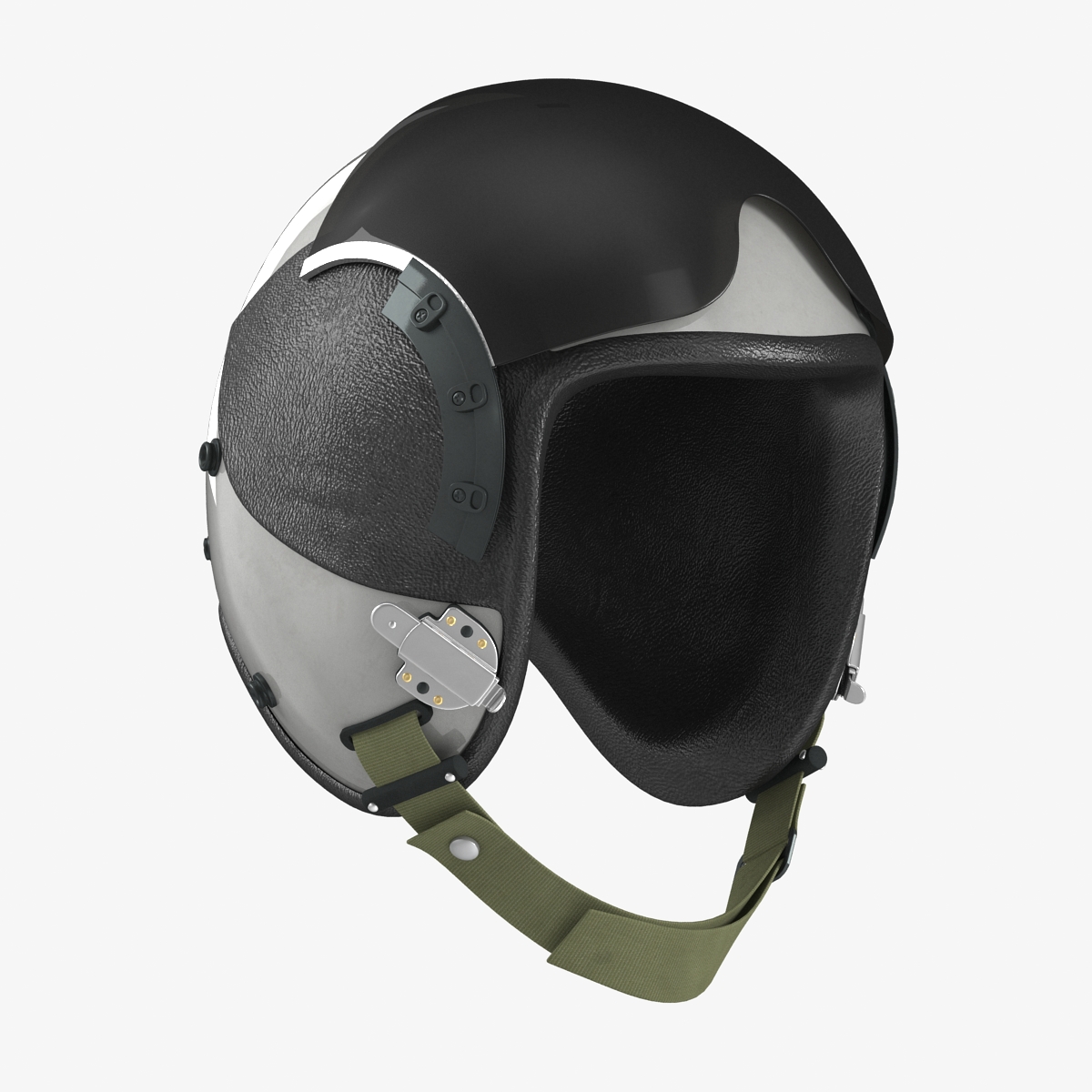 3D Military Pilot Helmet 2 model