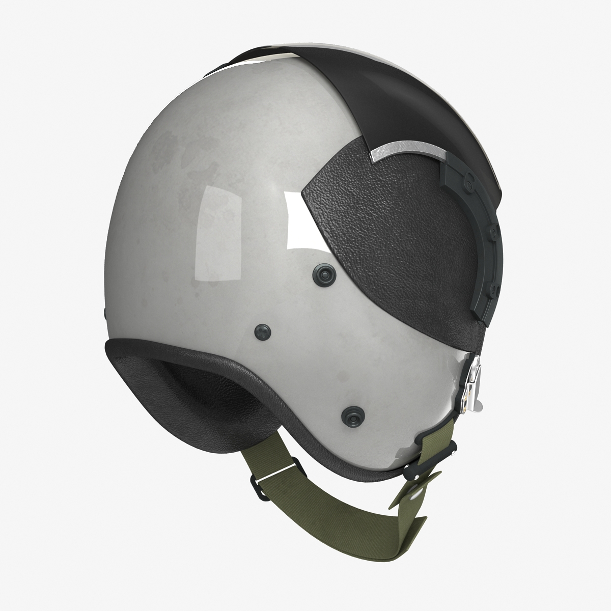 3D Military Pilot Helmet 2 model