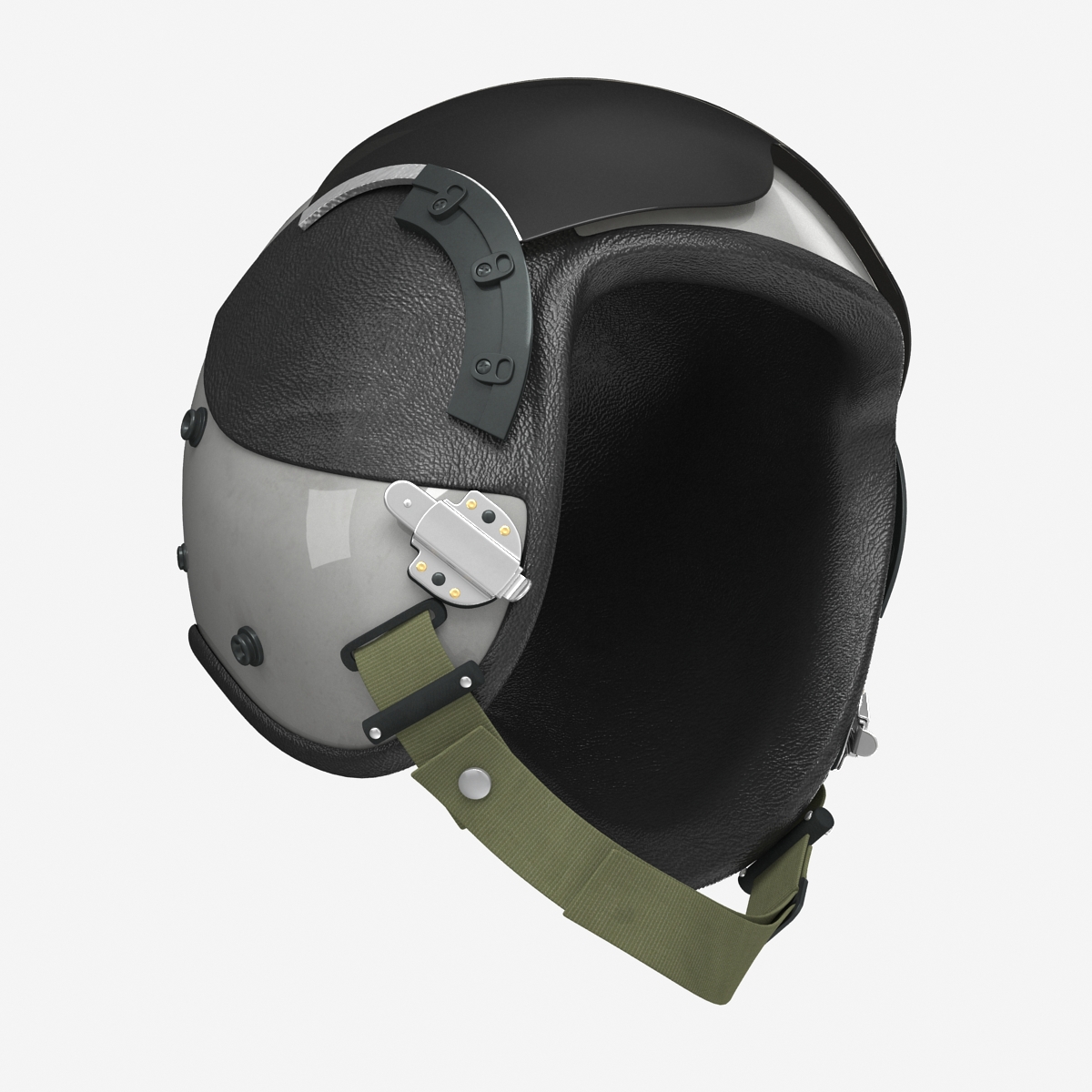 3D Military Pilot Helmet 2 model