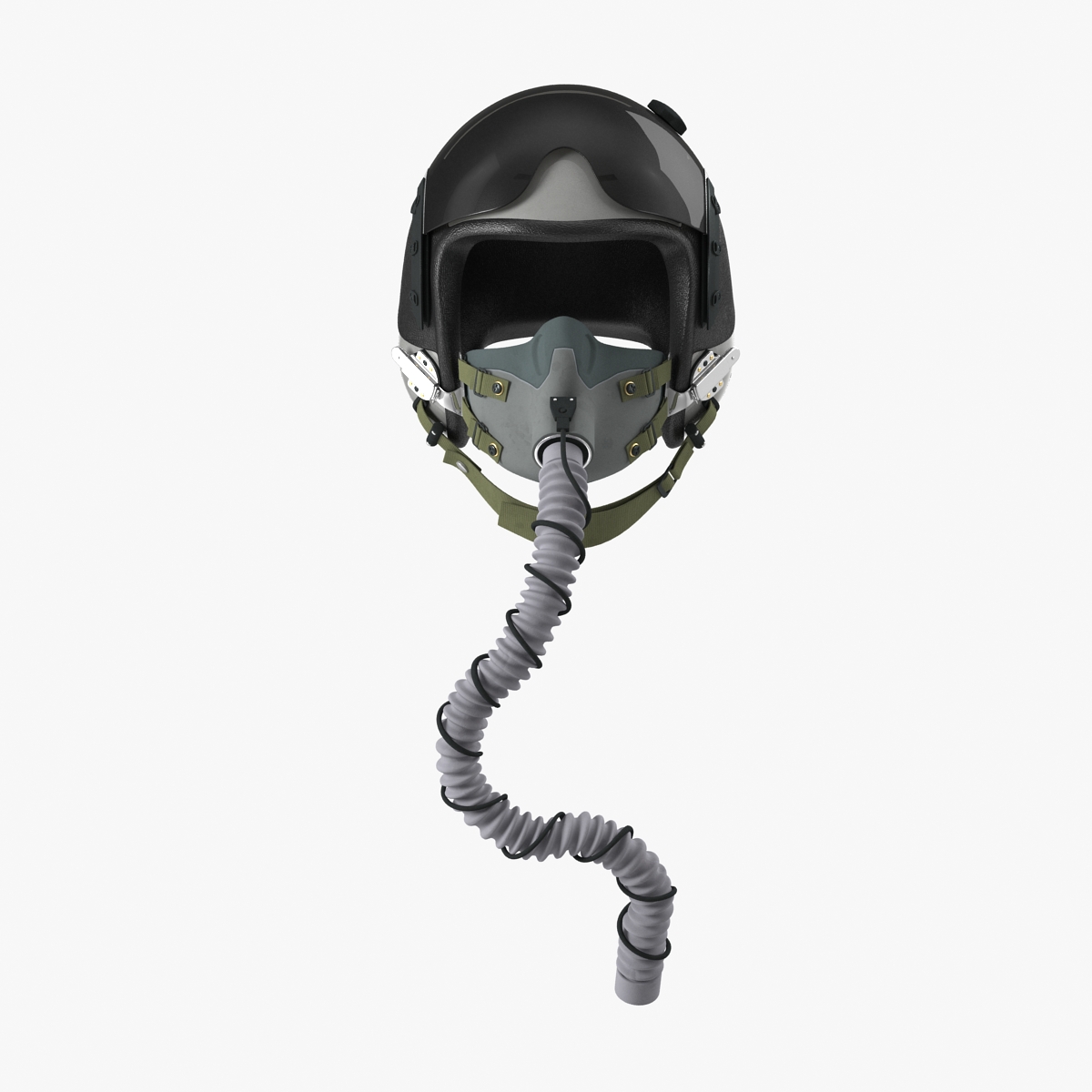 US Military Pilot Helmet 3D model