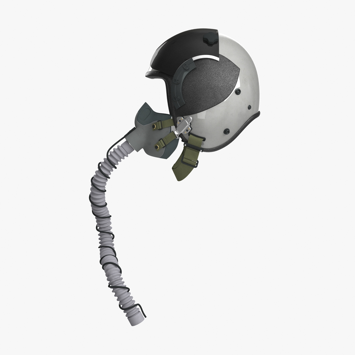 US Military Pilot Helmet 3D model