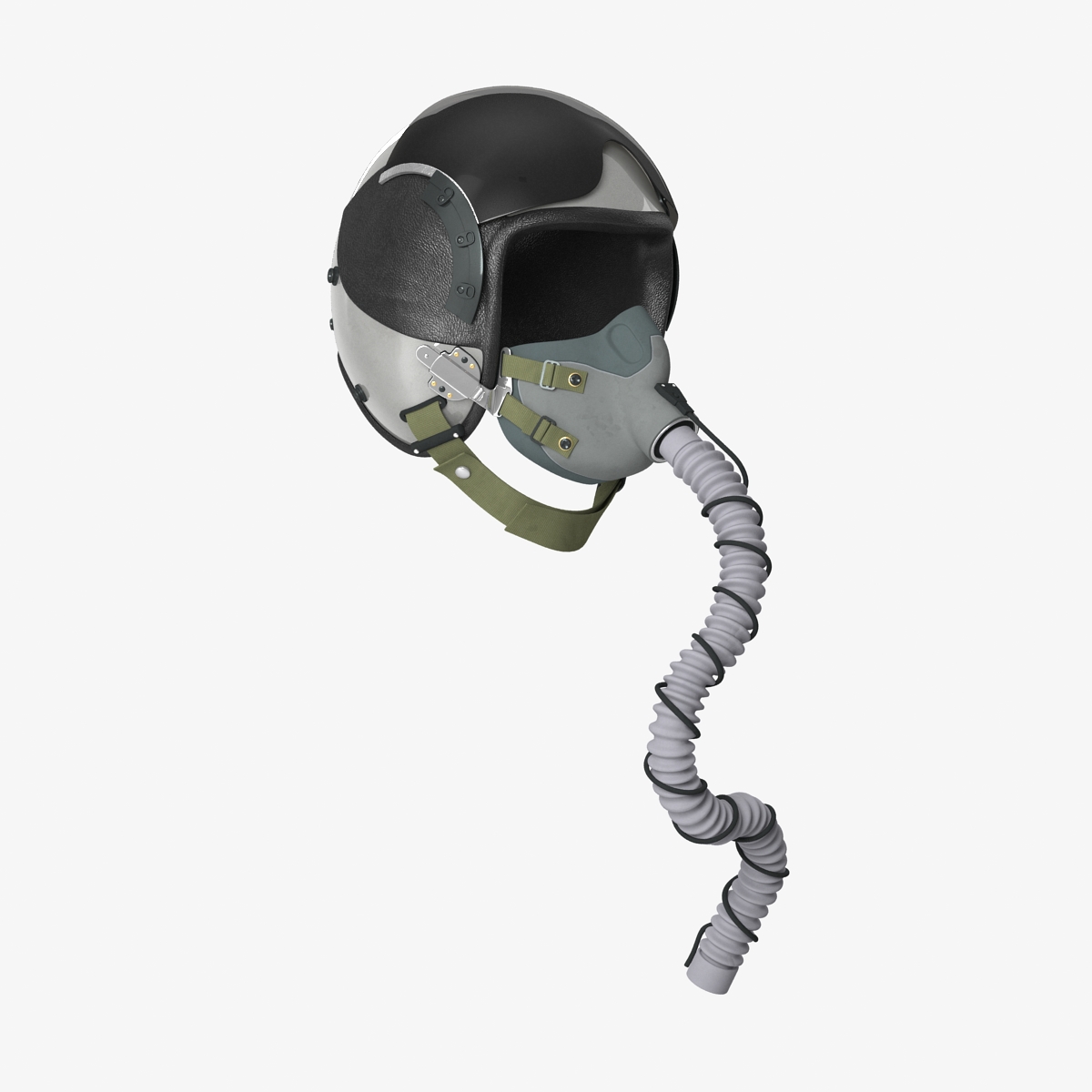 US Military Pilot Helmet 3D model