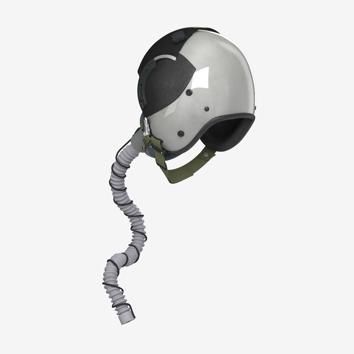 US Military Pilot Helmet 3D model