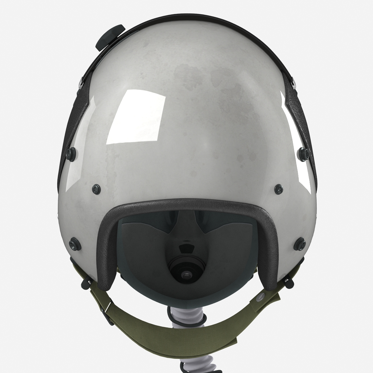 US Military Pilot Helmet 3D model