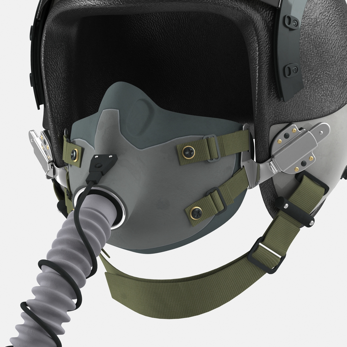 US Military Pilot Helmet 3D model