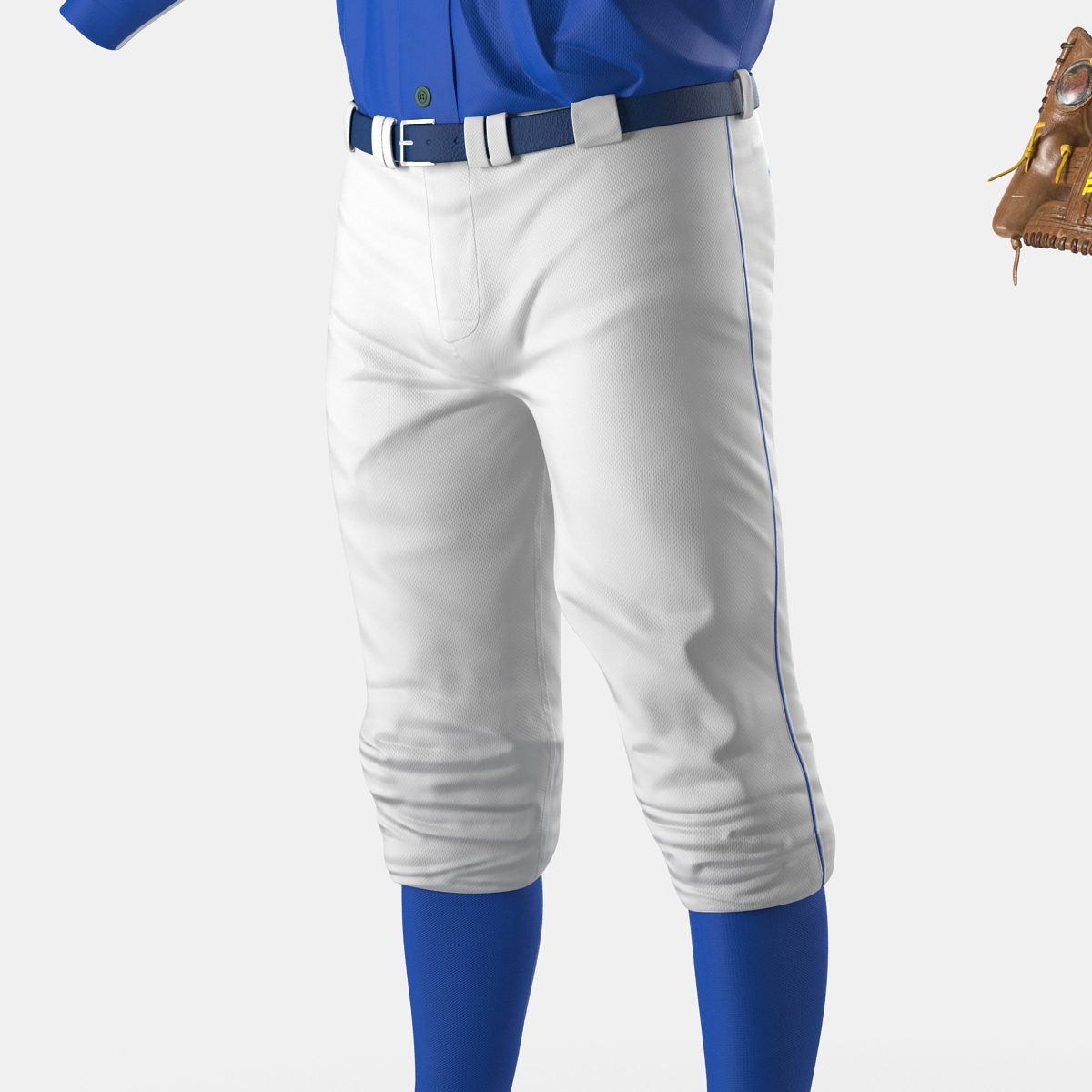 Baseball Player Outfit Generic 6 3D