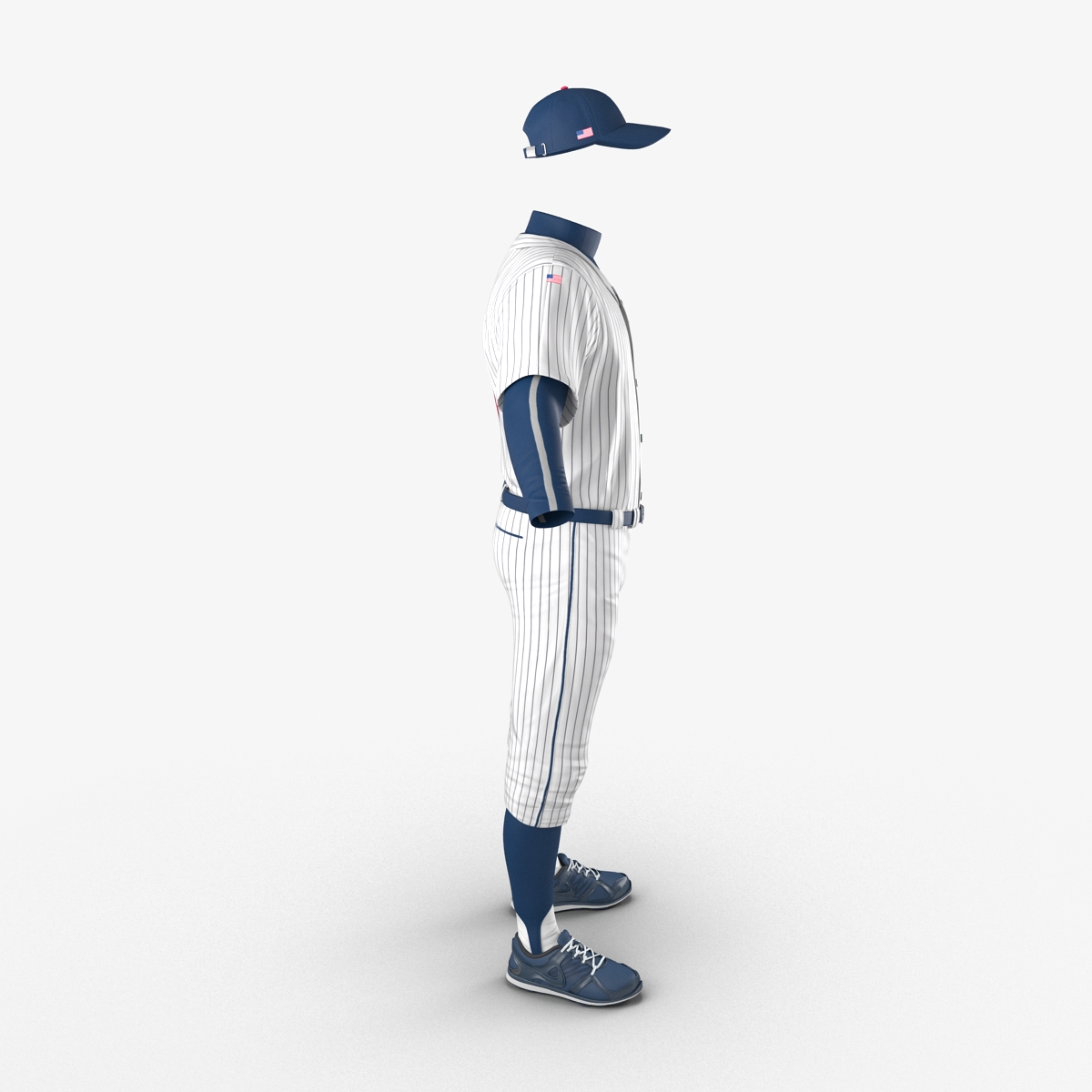 Baseball Player Outfit Generic 9 3D