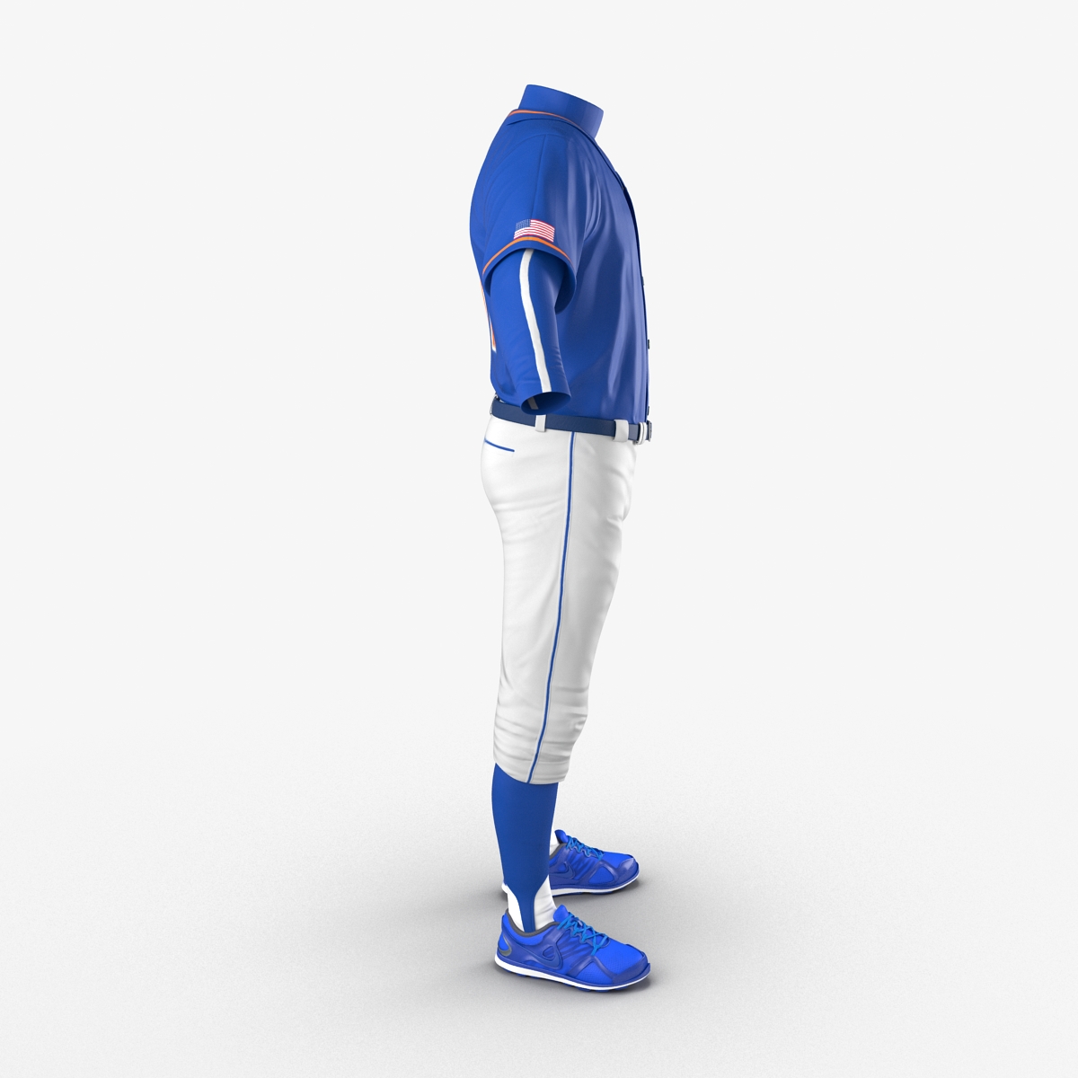 Baseball Player Outfit Generic 5 3D