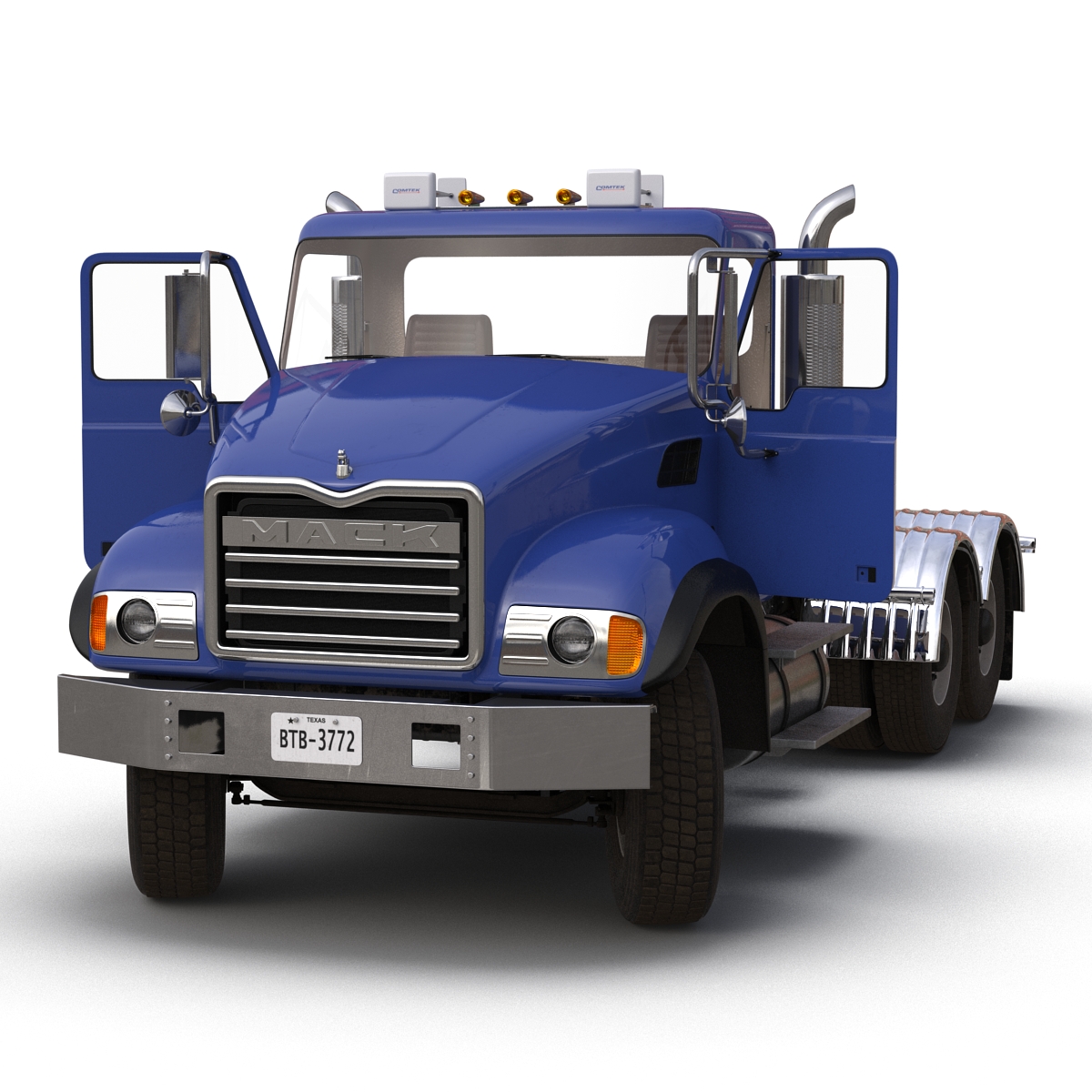 Truck Mack Rigged 3D