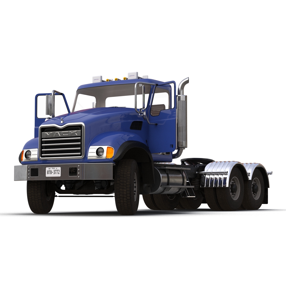 Truck Mack Rigged 3D