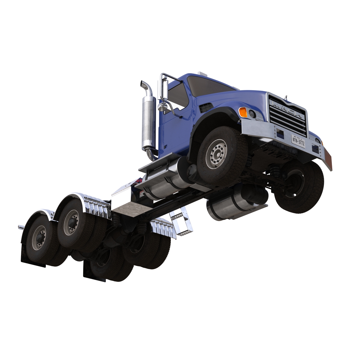 Truck Mack Rigged 3D