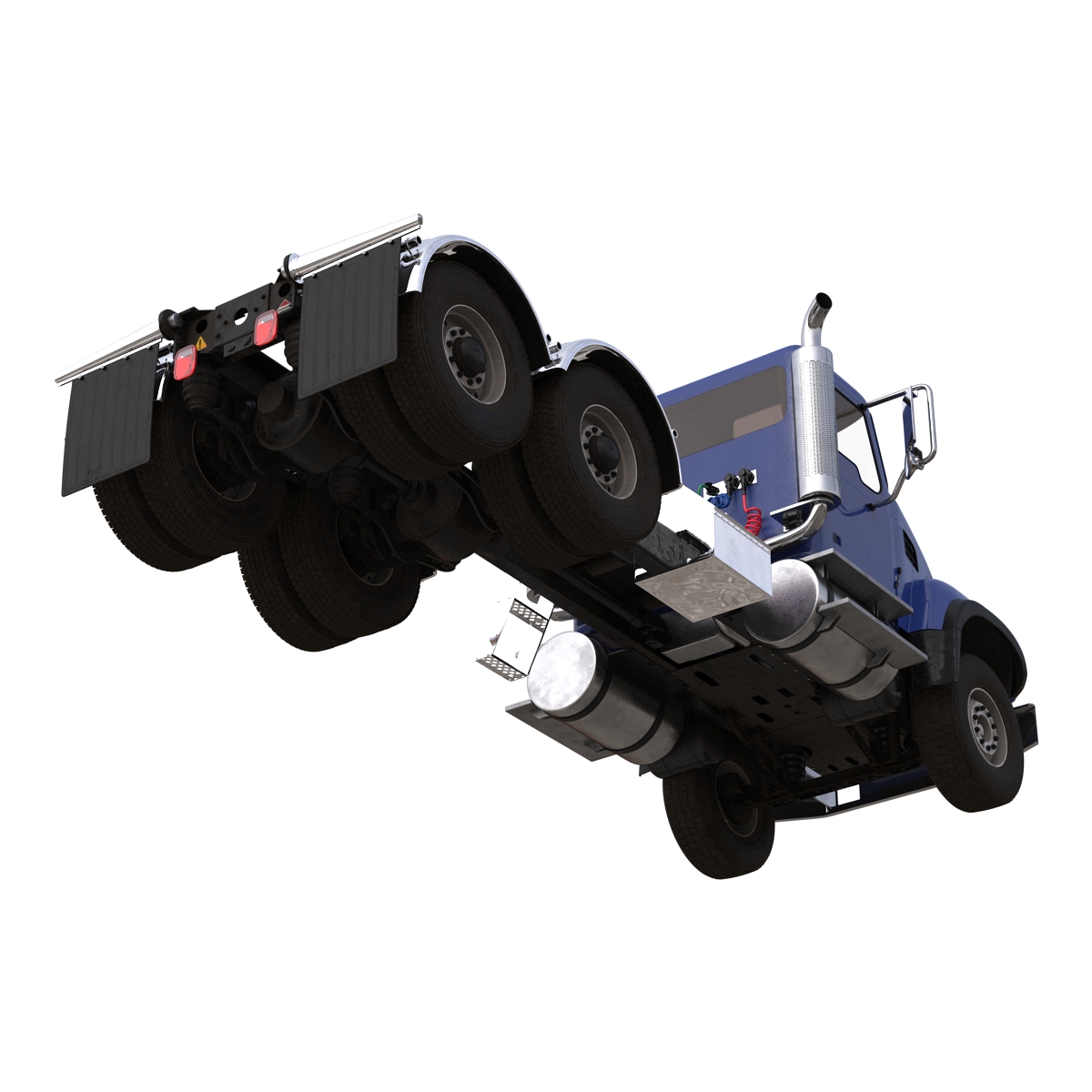 Truck Mack Rigged 3D