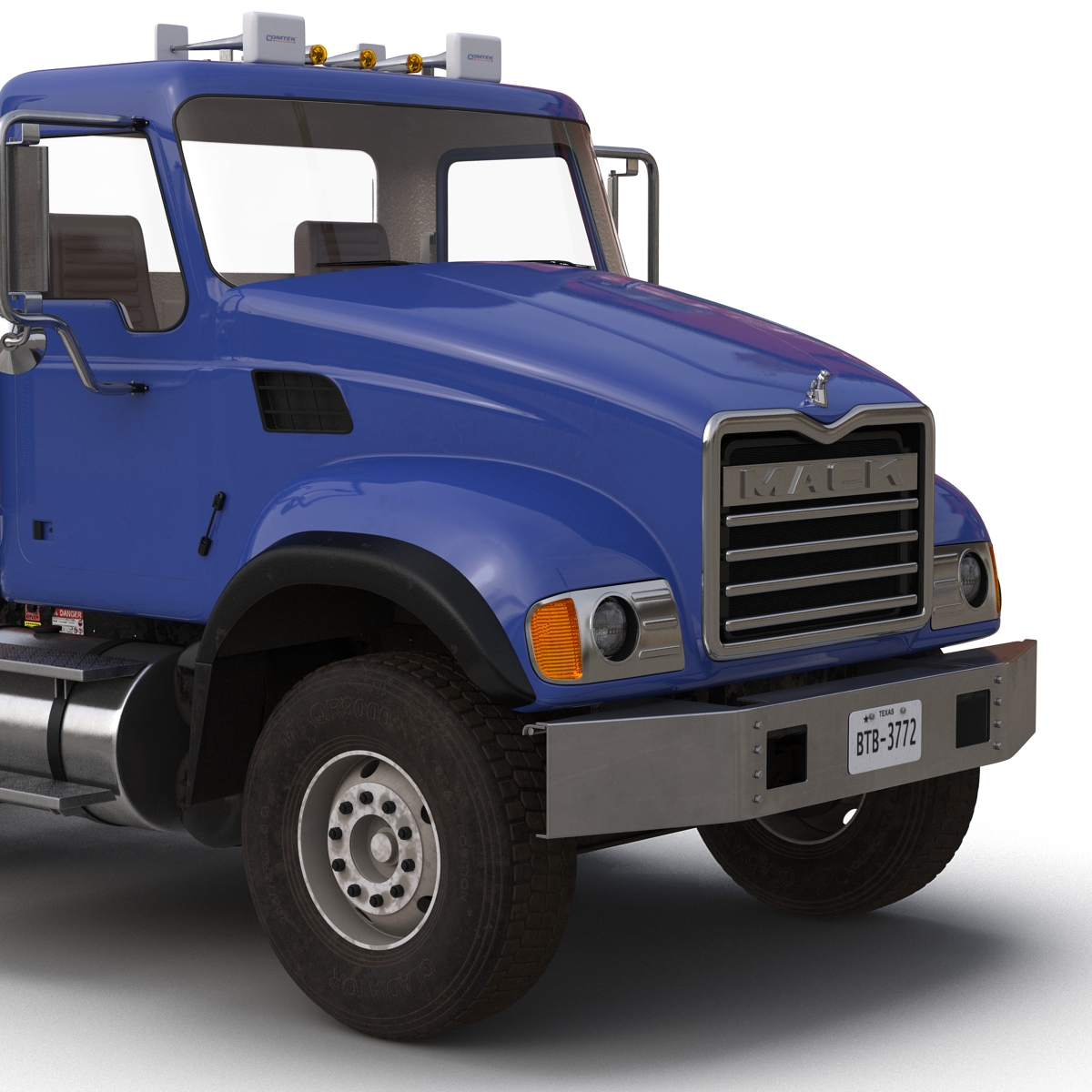 Truck Mack Rigged 3D