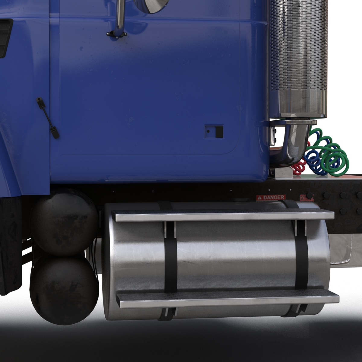 Truck Mack Rigged 3D